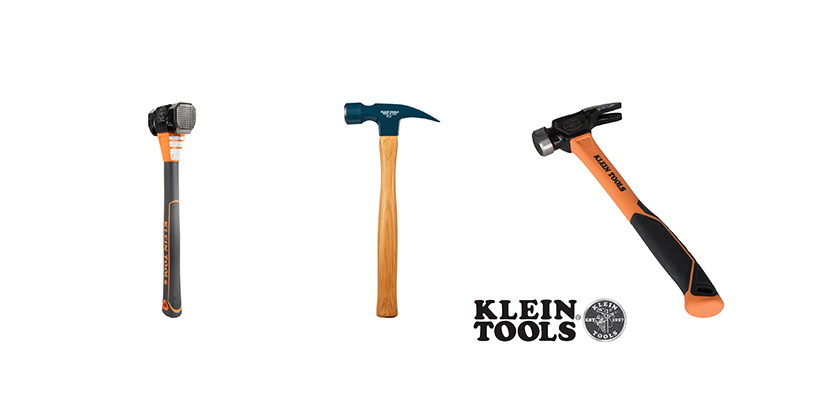 Klein Tools Launches New Lineman’s Hammers with Built-In J-Hook Remover