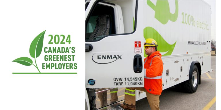 ENMAX Named One of Canada’s Greenest Employers