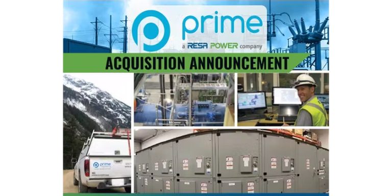 RESA Power Significantly Expands Its Medium Voltage Power System Supply and Engineering Capability with the Acquisition of Prime Engineering Ltd.