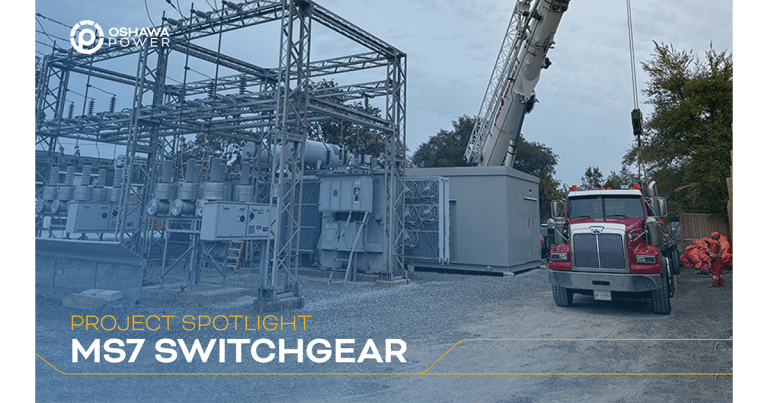Oshawa Power MS7 Switchgear Upgraded with New eHouse Technology