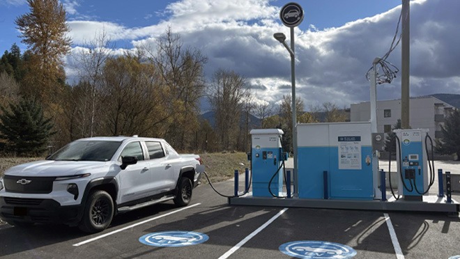 BC Hydro Opens First-of-its-Kind Portable EV Charge Site in Lumby