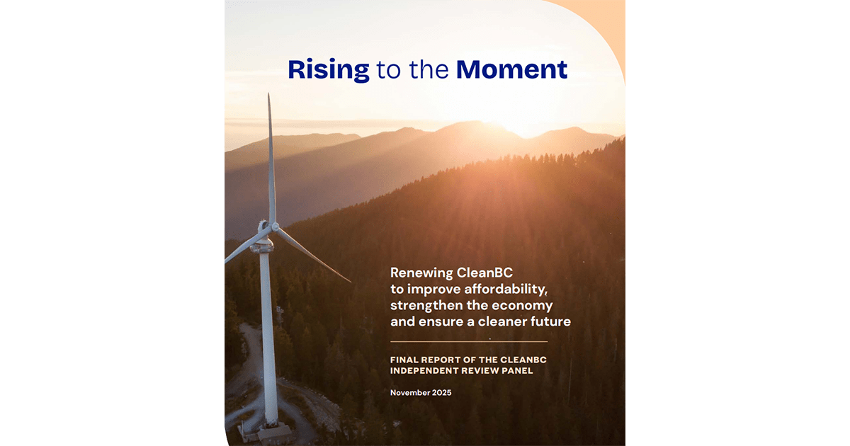 Province Releases Independent Review of CleanBC