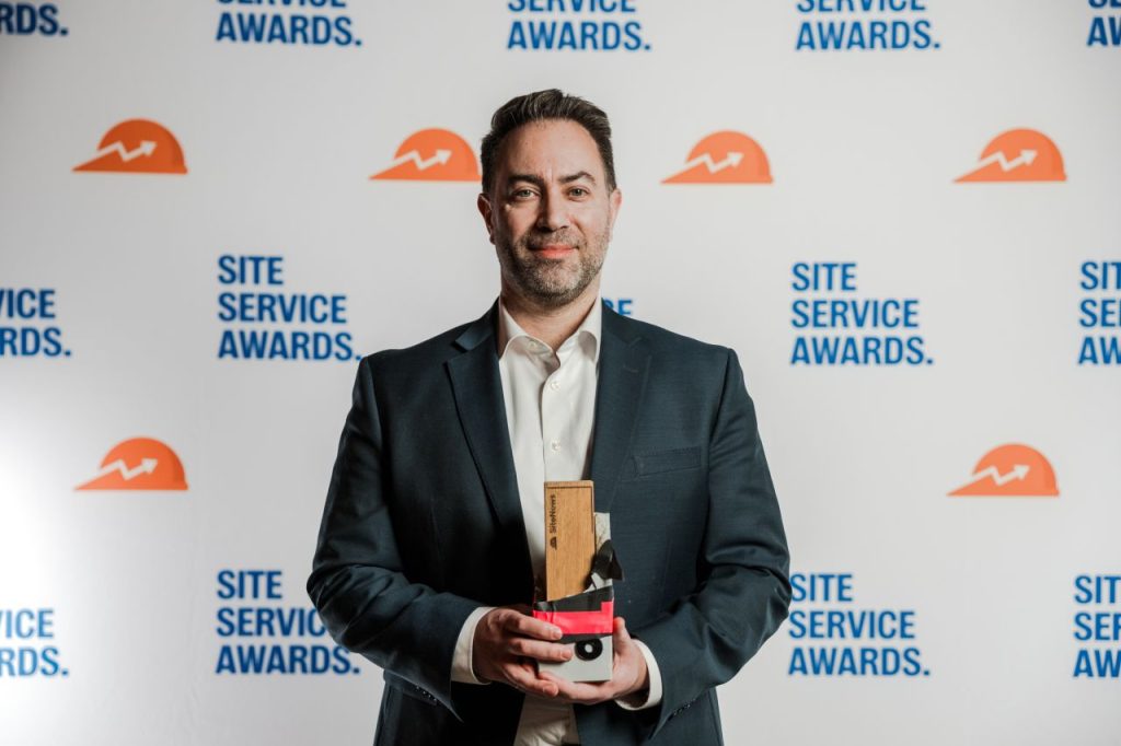 RAM President, Joe Di Placito Receives 2026 Site Service Engineering & Design Award