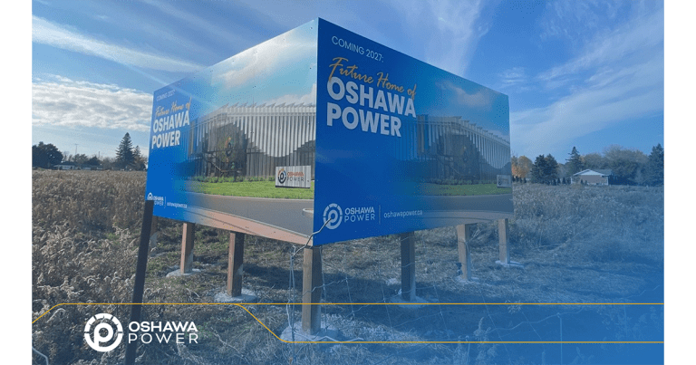 Oshawa Power Breaks Ground on its New Facility