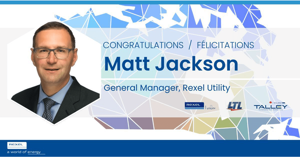 Jeffery Moyle Announces Matthew Jackson as General Manager of Rexel Utility