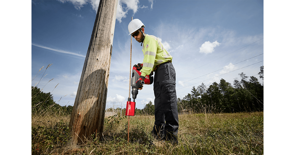 Milwaukee Tool Introduces New Side Load Ground Rod Driver Solutions
