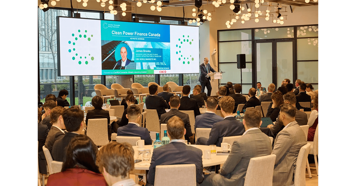 Clean Power Finance Canada Summit Connects Investors and Developers to Advance Renewable Energy Deals