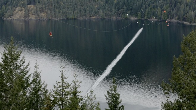 BC Hydro Removes Agamemnon Channel Power Line Crossing in Major Coastal Upgrade Milestone