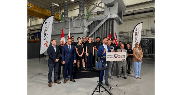 Northern Transformer Hosts Industry Leaders for Bruce Power Unit 3 Nuclear Refurbishment Announcement