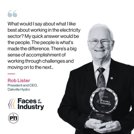 OEC President & CEO Rob Lister Receives a National Industry Award
