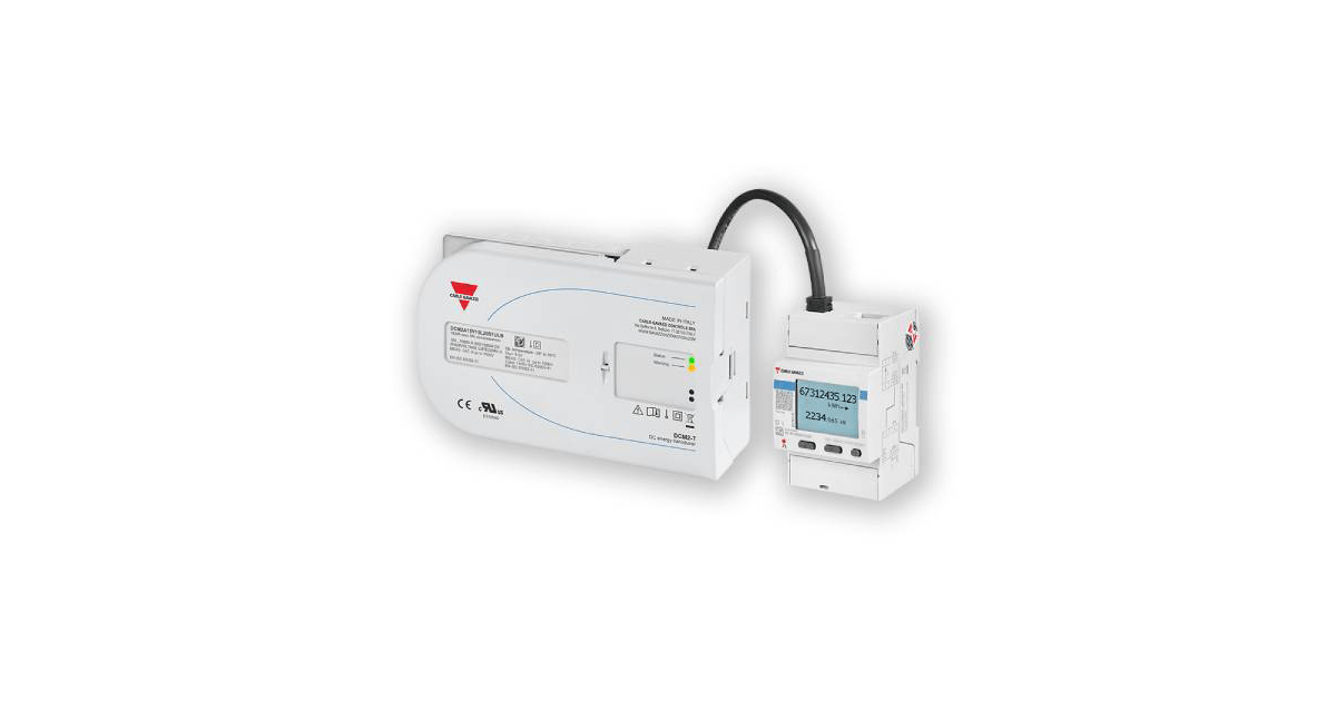 DCM2 Series: The High-Power DC Energy Meters for Battery Storage Systems, Megawatt Charging, Microgrids and DC Distribution Systems from Carlo Gavazzi